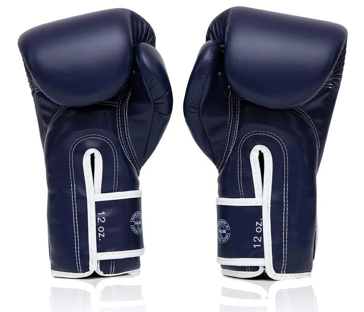 MUAY THAI MICROFIBER BOXING GLOVES FAIRTEX BGV14 - BLUE 7 MUAY THAI MICROFIBER BOXING GLOVES FAIRTEX BGV14 - BLUE - Image 5