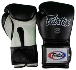 FAIRTEX BOXING GLOVES MEXICAN STYLE BGV9 – BLACK / WHITE
