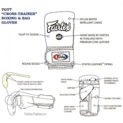 MUAY THAI BAG & BOXING GLOVES FAIRTEX TGT7 CROSS TRAINER - WHITE 11 MUAY THAI BAG & BOXING GLOVES FAIRTEX TGT7 CROSS TRAINER - WHITE -BOXING GLOVES Shop BOXINGGLOVESTGT7WHITE 4
