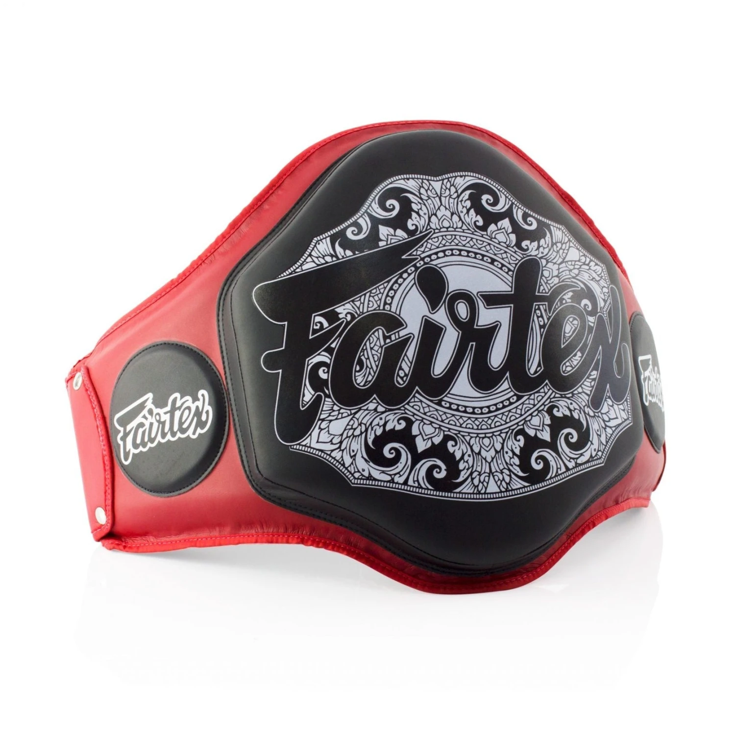 FAIRTEX BELLY PAD MUAY THAI LIGHTWEIGHT BPV3 - RED BLACK 3 FAIRTEX BELLY PAD MUAY THAI LIGHTWEIGHT BPV3 - RED BLACK