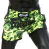 FAIRTEX MUAY THAI SHORTS SLIM CUT BS1710 CAMO GREEN 2 FAIRTEX MUAY THAI SHORTS SLIM CUT BS1710 CAMO GREEN -BOXING GLOVES Shop BS1710 Fairtex Green Camo Slim Cut Muay Thai Shorts
