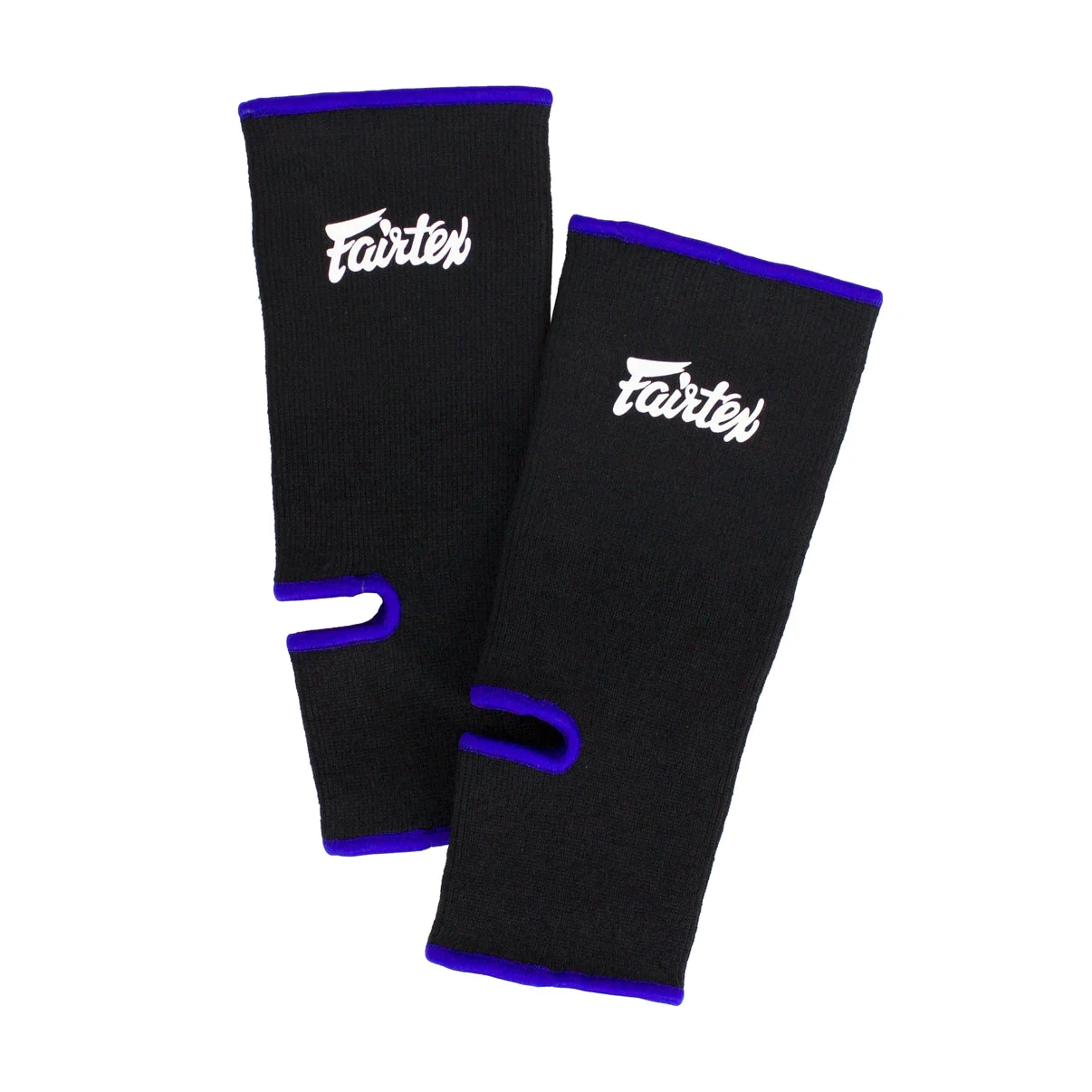 FAIRTEX ANKLE GUARDS MUAY THAI ANKLE SUPPORT - BLACK/BLUE 3 FAIRTEX ANKLE GUARDS MUAY THAI ANKLE SUPPORT - BLACK/BLUE