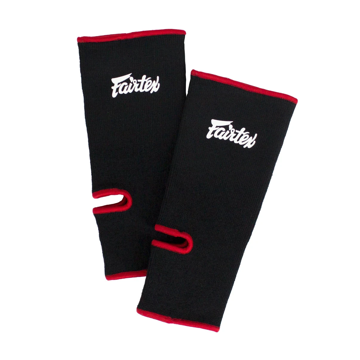 FAIRTEX ANKLE GUARDS MUAY THAI ANKLE SUPPORT - BLACK/RED 3 FAIRTEX ANKLE GUARDS MUAY THAI ANKLE SUPPORT - BLACK/RED