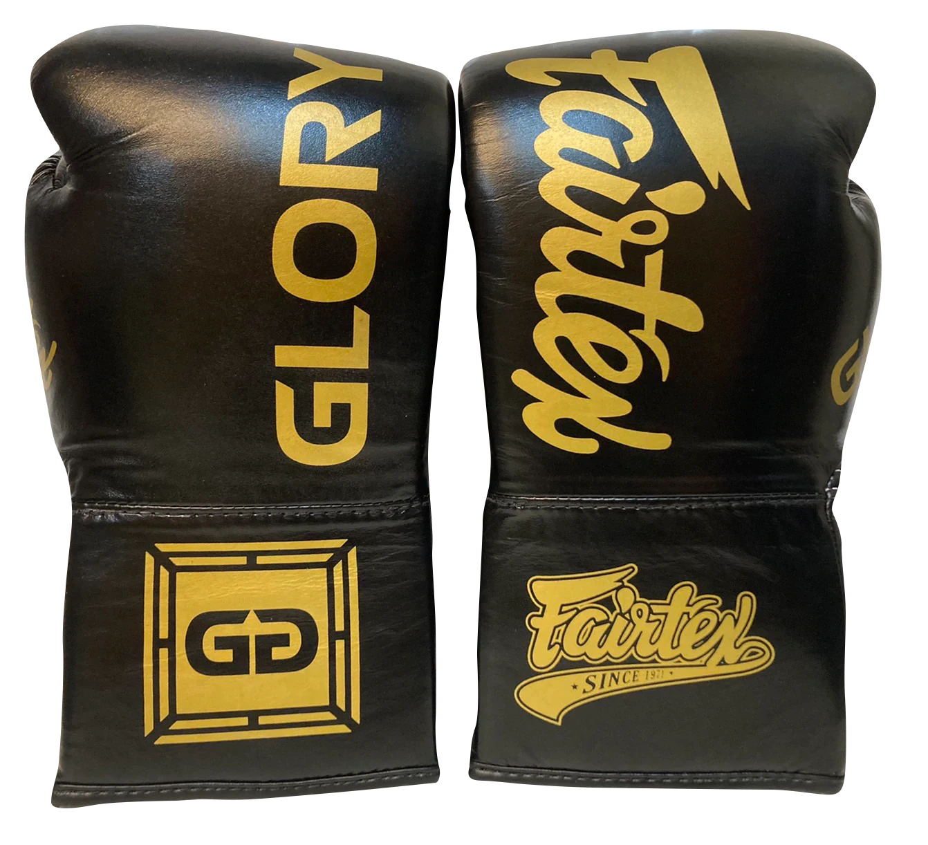 FAIRTEX BOXING GLOVES BGLG1 LACE-UP GLORY MUAY THAI - BLACK 4 FAIRTEX BOXING GLOVES BGLG1 LACE-UP GLORY MUAY THAI - BLACK - Image 2