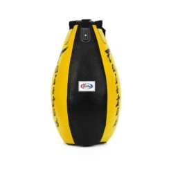 FAIRTEX HEAVY BAG BOXING PUNCHING BAG HB15 TEARDROP - YELLOW