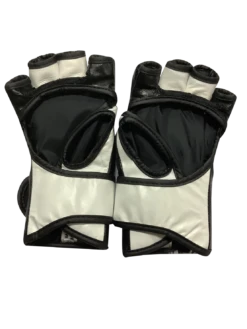 MUAY THAI MMA GLOVES FAIRTEX ULTIMATE COMBAT OPEN THUMB FGV12 - BLACK / WHITE 8 MUAY THAI MMA GLOVES FAIRTEX ULTIMATE COMBAT OPEN THUMB FGV12 - BLACK / WHITE -BOXING GLOVES Shop FAIRTEXMMAGLOVESFGV12BLACKWHITE2