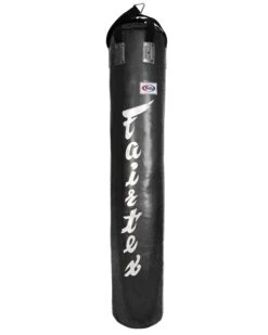 FAIRTEX PUNCHING BAG HB6 6FT MUAY THAI BANANA BAG (UNFILLED) - BLACK