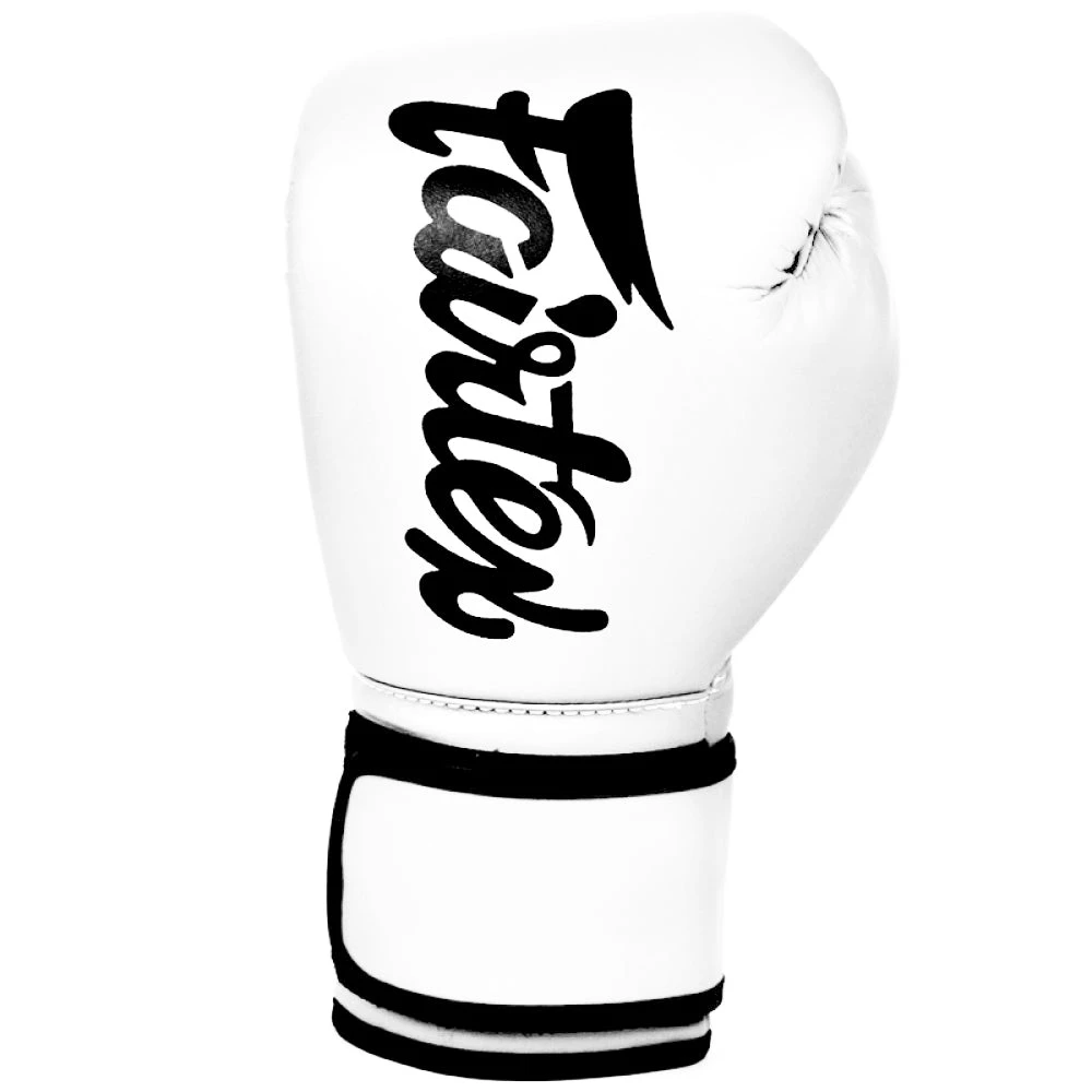MUAY THAI MICROFIBER BOXING GLOVES FAIRTEX BGV14 - WHITE 4 MUAY THAI MICROFIBER BOXING GLOVES FAIRTEX BGV14 - WHITE - Image 2