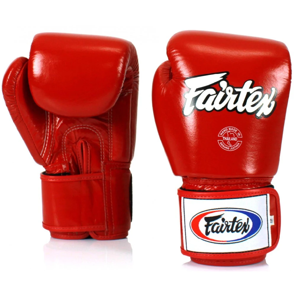 MUAY THAI BOXING GLOVES FAIRTEX - BGV1 RED 4 MUAY THAI BOXING GLOVES FAIRTEX - BGV1 RED - Image 2