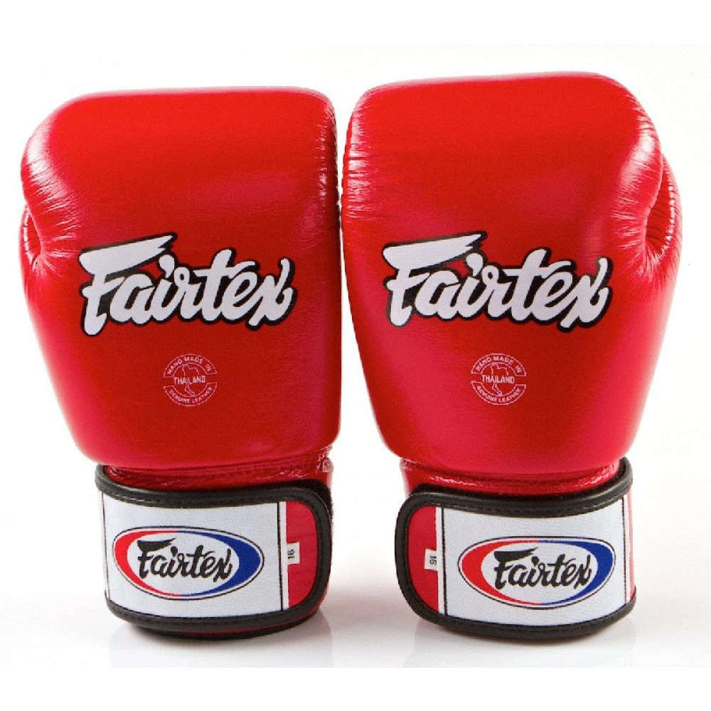 MUAY THAI BOXING GLOVES FAIRTEX - BGV1 RED 5 MUAY THAI BOXING GLOVES FAIRTEX - BGV1 RED - Image 3