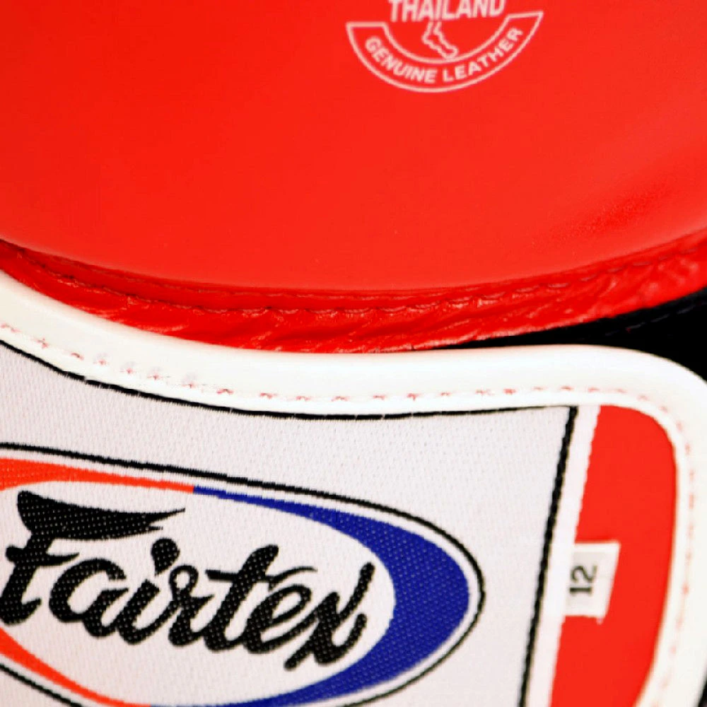 MUAY THAI BOXING GLOVES FAIRTEX - BGV1 RED 6 MUAY THAI BOXING GLOVES FAIRTEX - BGV1 RED - Image 4