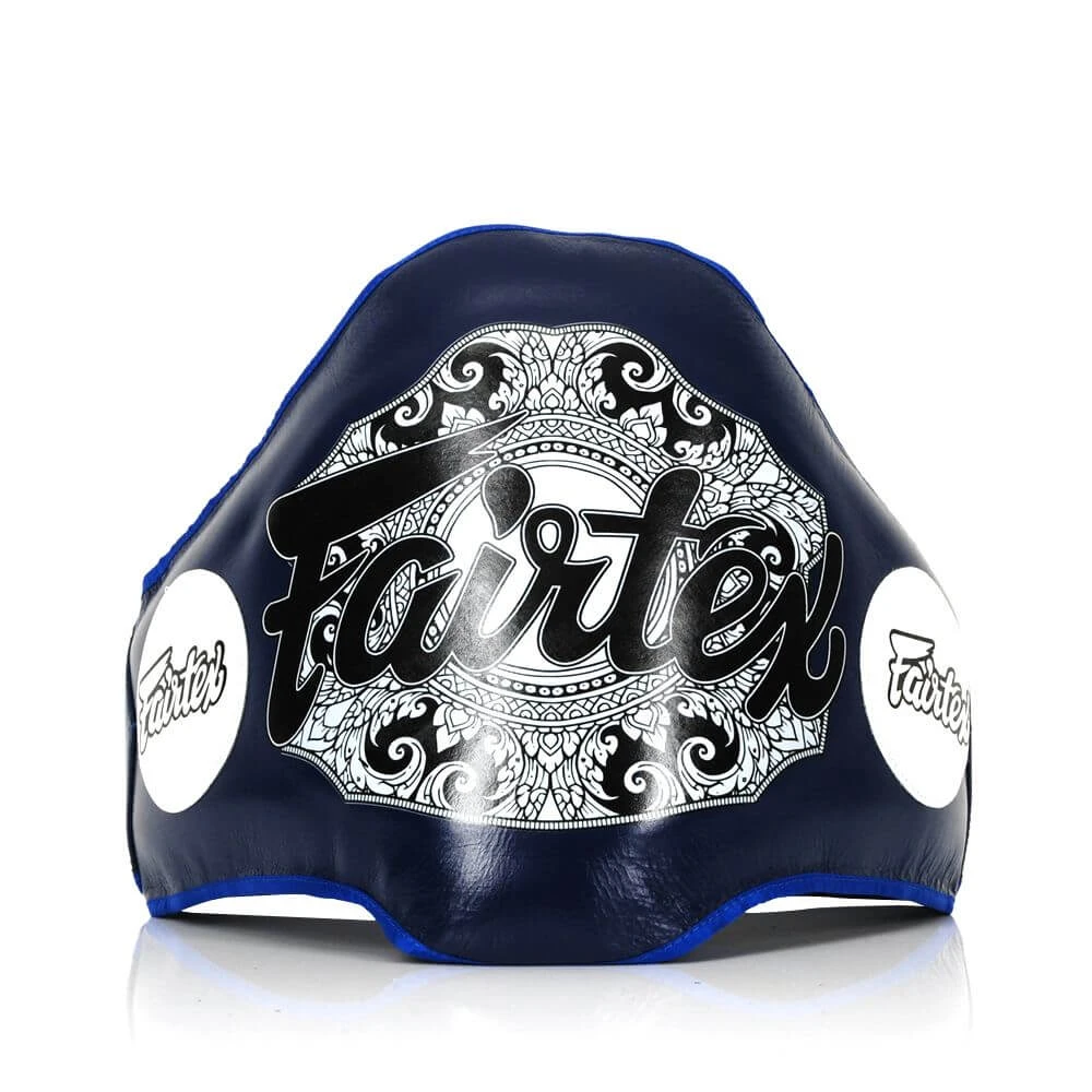 FAIRTEX BELLY PADS LEATHER BPV2 - BLUE 3 FAIRTEX BELLY PADS LEATHER BPV2 - BLUE
