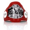 FAIRTEX BELLY PADS LEATHER BPV2 - RED -BOXING GLOVES Shop FBELLYPADSBYFAIRTEXBPV2RED