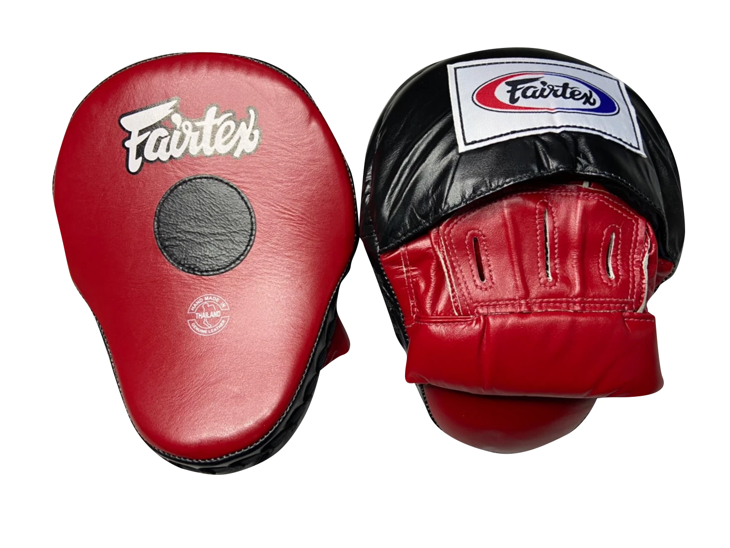 FAIRTEX FOCUS MITTS MUAY THAI ULTIMATE FMV9 - RED/BLACK 3 FAIRTEX FOCUS MITTS MUAY THAI ULTIMATE FMV9 - RED/BLACK