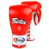 Fairtex Lace Up Boxing Gloves / BGL6 / Red -BOXING GLOVES Shop FTX BGL6 RED