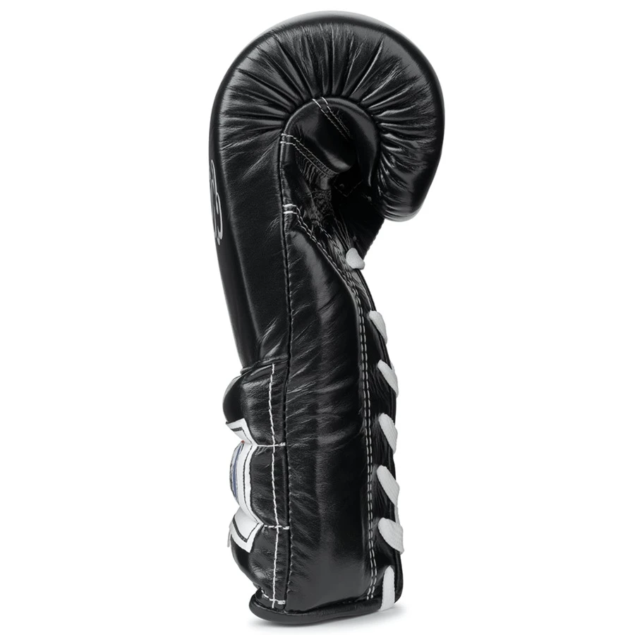 Fairtex Lace-up Boxing Gloves / BGL7 / Black 5 Fairtex Lace-up Boxing Gloves / BGL7 / Black - Image 3