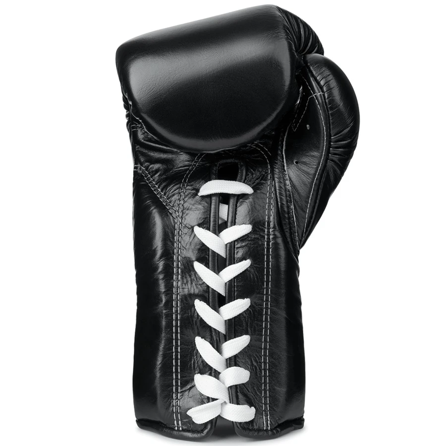 Fairtex Lace-up Boxing Gloves / BGL7 / Black 6 Fairtex Lace-up Boxing Gloves / BGL7 / Black - Image 4