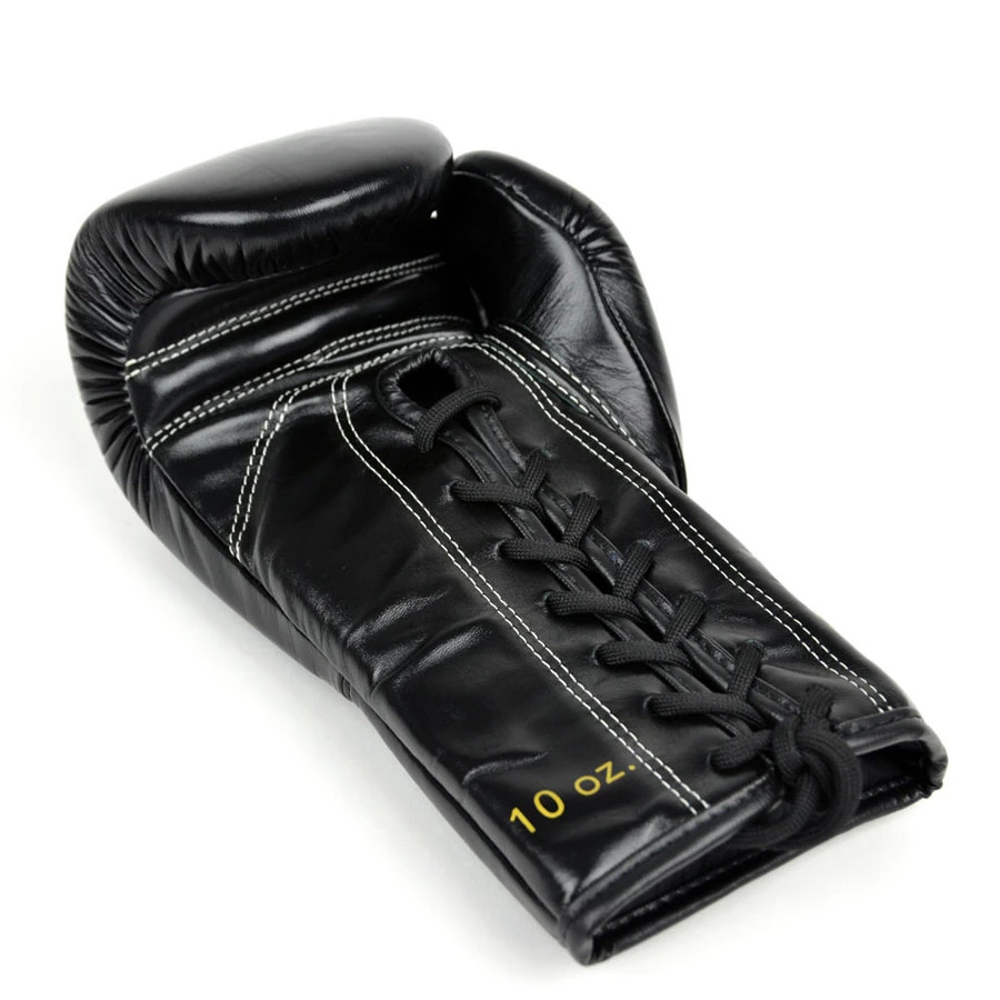 Fairtex Lace-up Boxing Gloves / BGLG1 / X Glory Black 5 Fairtex Lace-up Boxing Gloves / BGLG1 / X Glory Black - Image 3