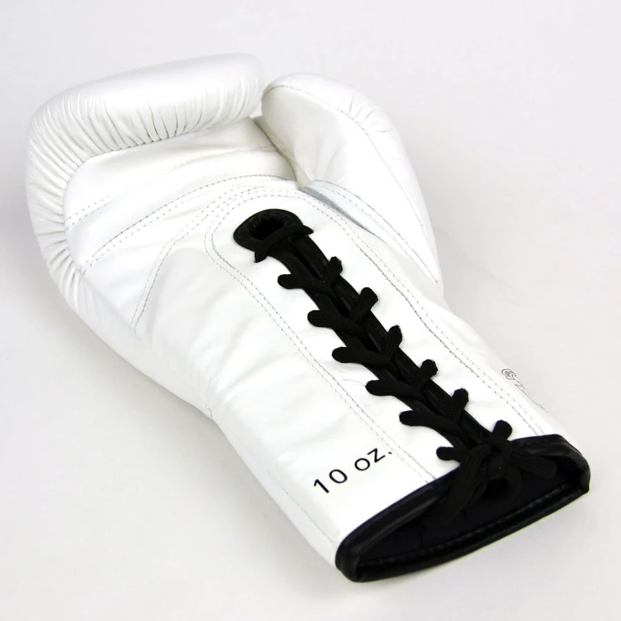 Fairtex Lace-up Boxing Gloves / BGLG1 / X Glory White 5 Fairtex Lace-up Boxing Gloves / BGLG1 / X Glory White - Image 3