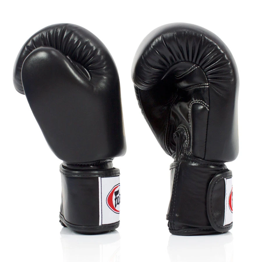 Fairtex Boxing Gloves / Tight-Fit / Black 5 Fairtex Boxing Gloves / Tight-Fit / Black - Image 3