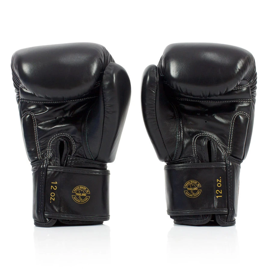 Fairtex Boxing Gloves / Tight-Fit / Black 6 Fairtex Boxing Gloves / Tight-Fit / Black - Image 4