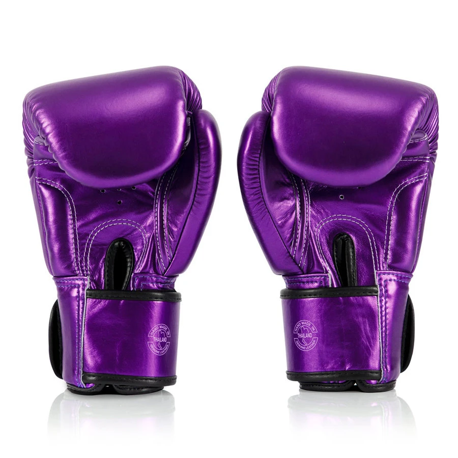 Fairtex Boxing Gloves / Metallic / Purple 6 Fairtex Boxing Gloves / Metallic / Purple - Image 4