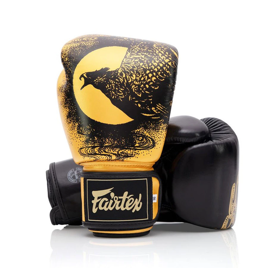 Fairtex Boxing Gloves / Harmony Six / Black Gold 5 Fairtex Boxing Gloves / Harmony Six / Black Gold - Image 3