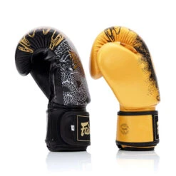Fairtex Boxing Gloves / Harmony Six / Black Gold 10 Fairtex Boxing Gloves / Harmony Six / Black Gold -BOXING GLOVES Shop FTX BGV26 3