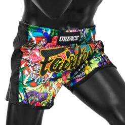 Fairtex Muay Thai Shorts / Slim Cut / Urface X 11 Fairtex Muay Thai Shorts / Slim Cut / Urface X -BOXING GLOVES Shop FTX BS URFACE 3