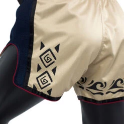 Fairtex Muay Thai Shorts / Slim Cut / Khaki -BOXING GLOVES Shop FTX BS1713 KH 3