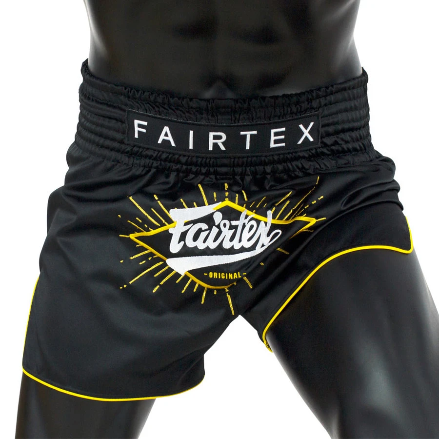 Fairtex Muay Thai Shorts / Slim Cut / Focus 5 Fairtex Muay Thai Shorts / Slim Cut / Focus - Image 3