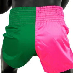 Fairtex Muay Thai Shorts / Slim Cut / Fighter Pink Green 11 Fairtex Muay Thai Shorts / Slim Cut / Fighter Pink Green -BOXING GLOVES Shop FTX BS1911 4