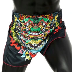 Fairtex Muay Thai Shorts / Slim Cut / Kabuki -BOXING GLOVES Shop FTX BS1912 2
