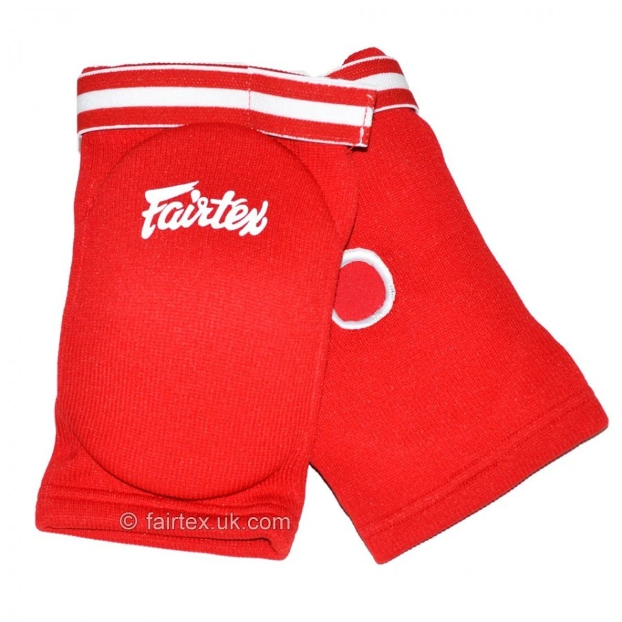Fairtex Elbow Pads / Competition / Red 3 Fairtex Elbow Pads / Competition / Red