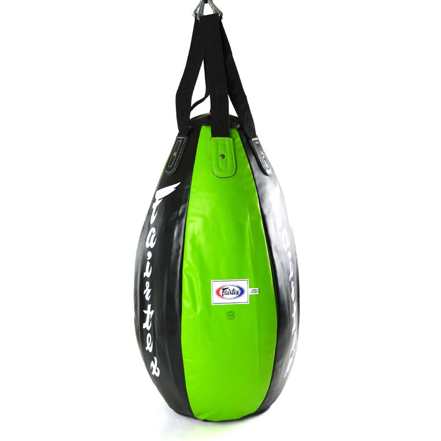 Fairtex Teardrop Bag / Super / Unfilled / Black Green 3 Fairtex Teardrop Bag / Super / Unfilled / Black Green
