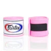 Fairtex Hand Wraps / HW2 / Pink 4.5m 1 Fairtex Hand Wraps / HW2 / Pink 4.5m -BOXING GLOVES Shop FTX HW2 PNK