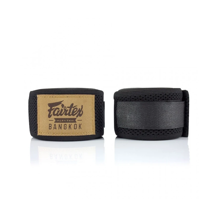 Fairtex Hand Wraps / Mesh / Black - 4.5m 3 Fairtex Hand Wraps / Mesh / Black - 4.5m