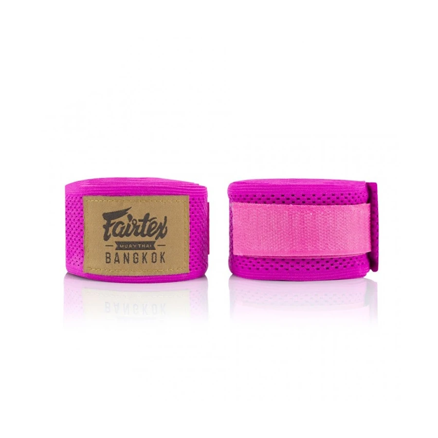 Fairtex Hand Wraps / Mesh / Purple - 4.5m 3 Fairtex Hand Wraps / Mesh / Purple - 4.5m
