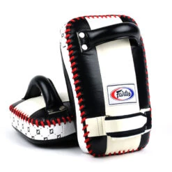Fairtex Thai Kick Pads / Small Curved / KPLC1 -BOXING GLOVES Shop FTX KPLC1 3