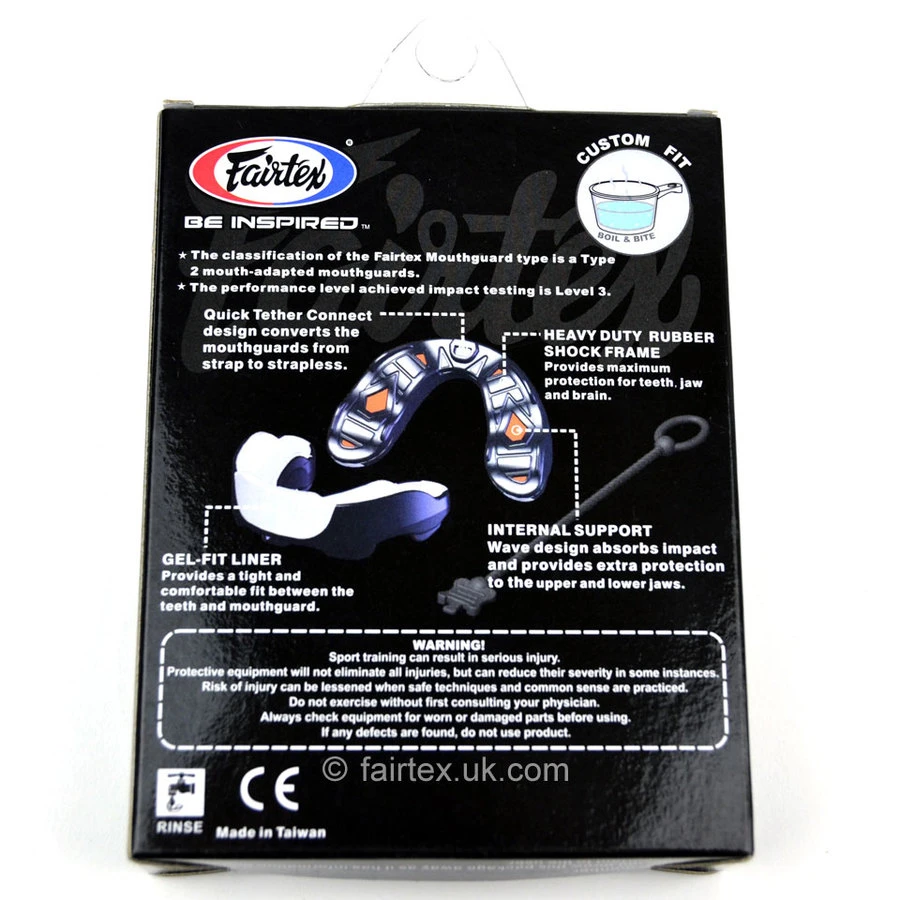 Fairtex Mouth Guard / MG3 / Black 6 Fairtex Mouth Guard / MG3 / Black - Image 4