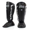 Fairtex Shin Guards / Detachable / Black 1 Fairtex Shin Guards / Detachable / Black -BOXING GLOVES Shop FTX SP7 BLK