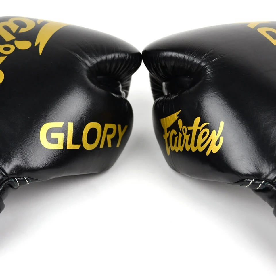 MUAY THAI BOXING GLOVES FAIRTEX BGVG1 GLORY BLACK 4 MUAY THAI BOXING GLOVES FAIRTEX BGVG1 GLORY BLACK - Image 2