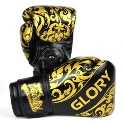 FAIRTEX BOXING GLOVES MUAY THAI GLORY - BGVG2 BLACK