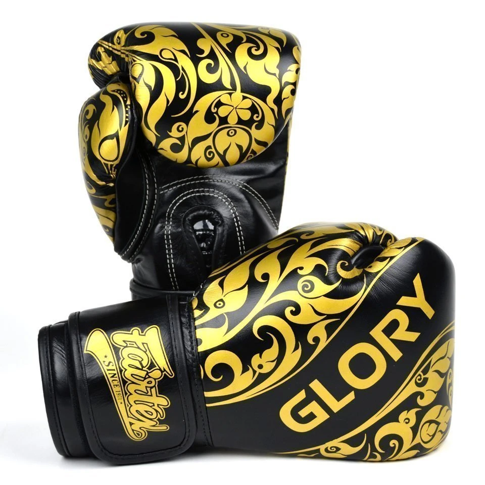 FAIRTEX BOXING GLOVES MUAY THAI GLORY - BGVG2 BLACK 3 FAIRTEX BOXING GLOVES MUAY THAI GLORY - BGVG2 BLACK