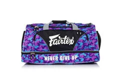 GYM BAG FAIRTEX HEAVY DUTY BAG 2 - CAMO PURPLE 11 GYM BAG FAIRTEX HEAVY DUTY BAG 2 - CAMO PURPLE -BOXING GLOVES Shop Fairtex Gym Bag Purple Camo