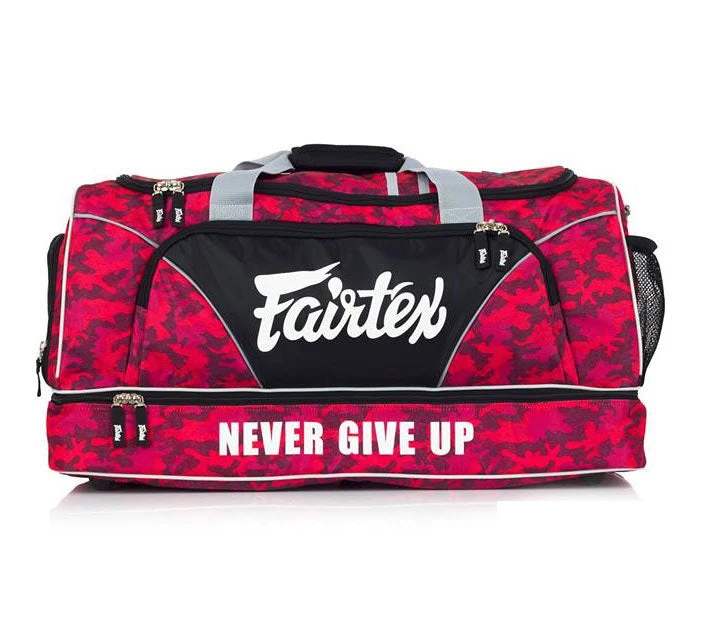 GYM BAG FAIRTEX HEAVY DUTY BAG 2 - CAMO RED 4 GYM BAG FAIRTEX HEAVY DUTY BAG 2 - CAMO RED - Image 2