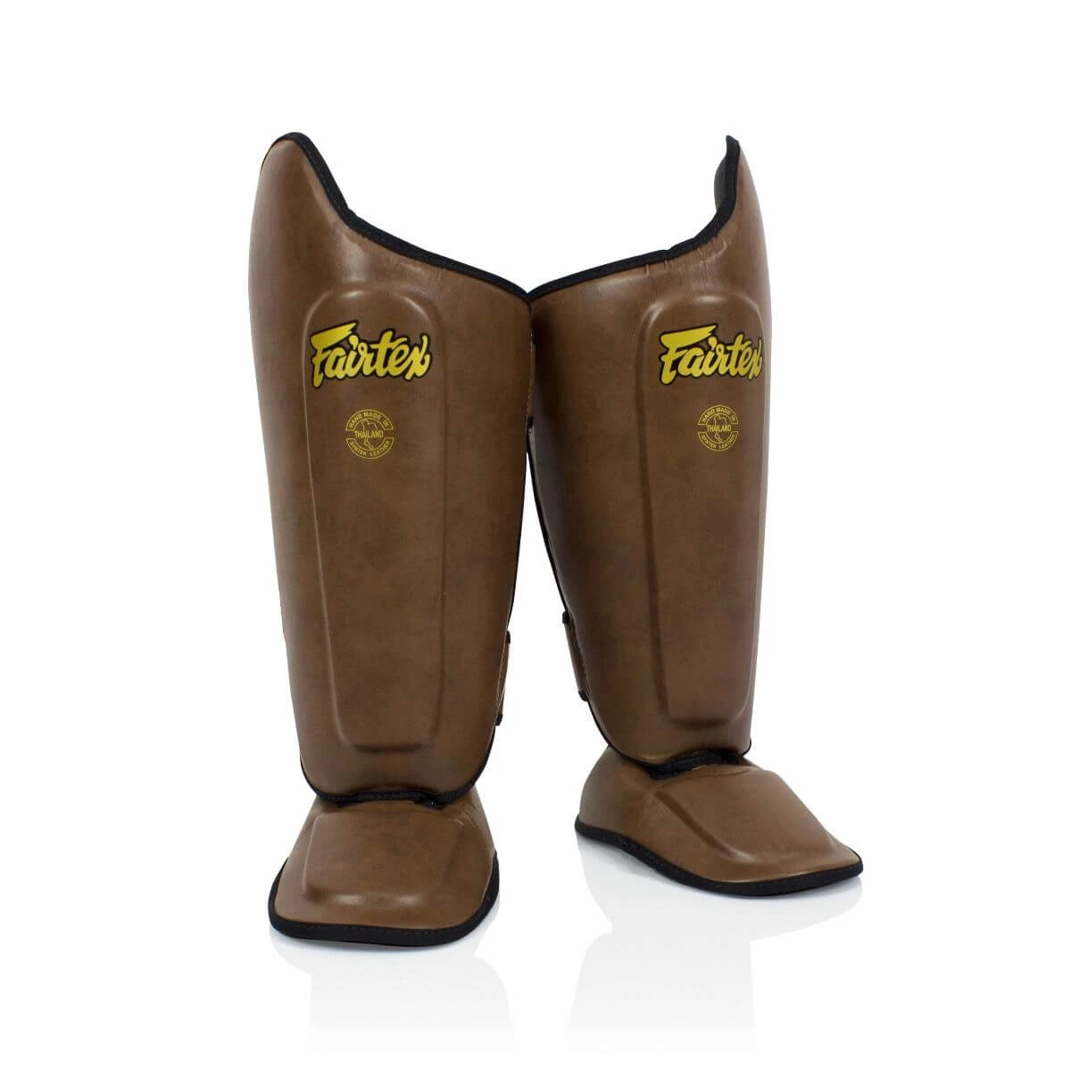 FAIRTEX SHIN GUARDS SP8 - BROWN 4 FAIRTEX SHIN GUARDS SP8 - BROWN - Image 2