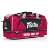 GYM BAG FAIRTEX HEAVY DUTY BAG 2 - CAMO RED -BOXING GLOVES Shop Fairtexbag2redcamo 2