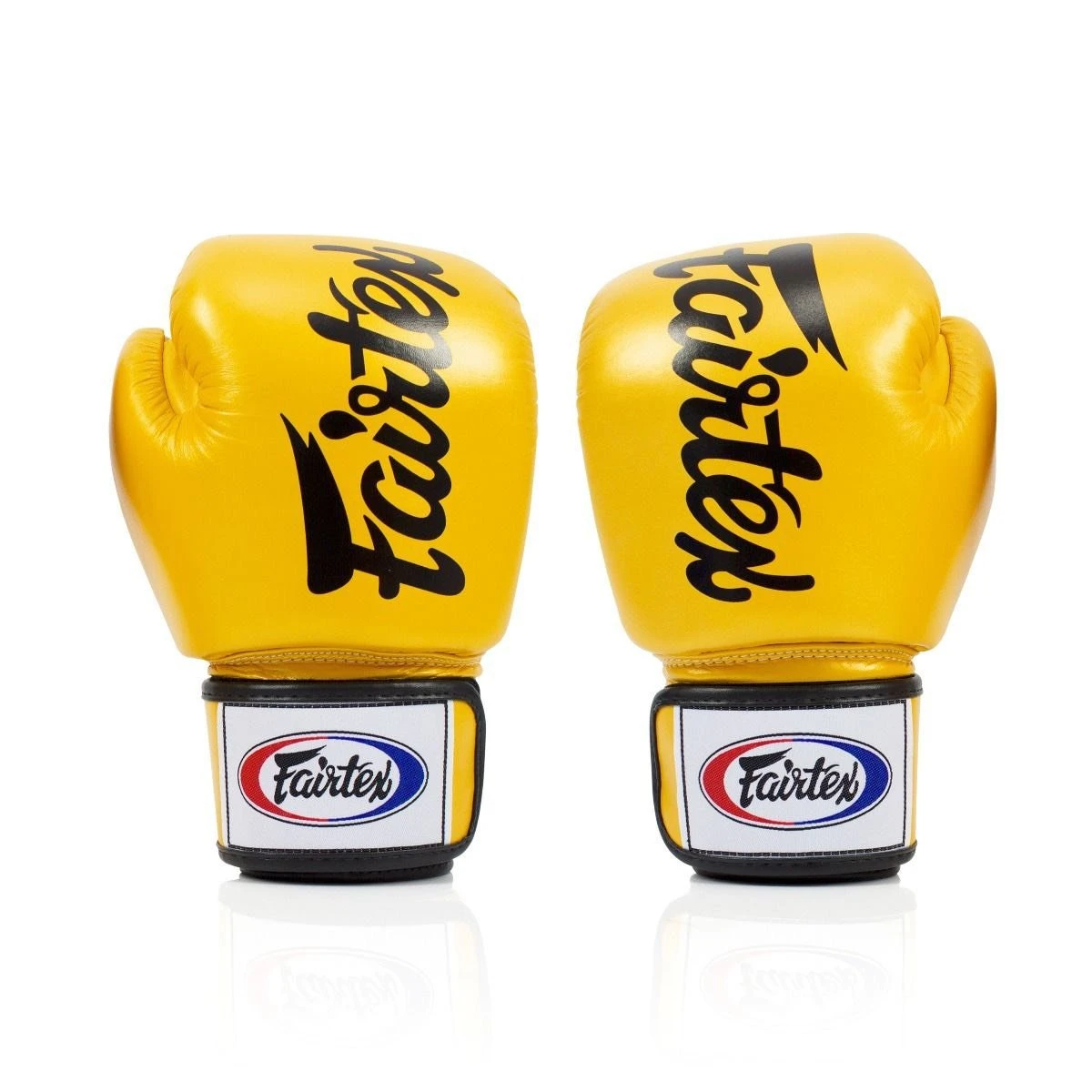 FAIRTEX BOXING GLOVES DELUXE TIGHT-FIT BGV19 - GOLD 4 FAIRTEX BOXING GLOVES DELUXE TIGHT-FIT BGV19 - GOLD - Image 2