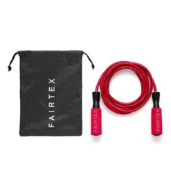 SKIPPING ROPE BY FAIRTEX BALL BEARING - RED